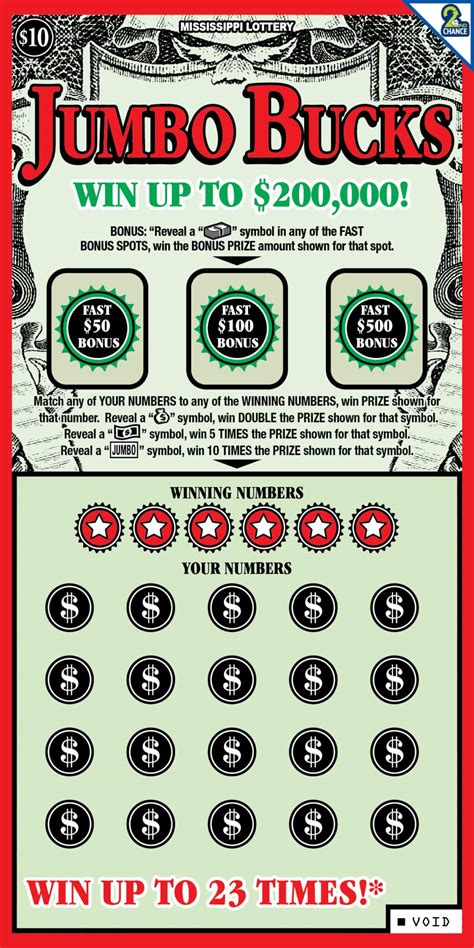 jumbo bucks lotto
